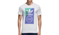 Front Graphic Shortsleeve T-Shirt "White / Blue" CD6833