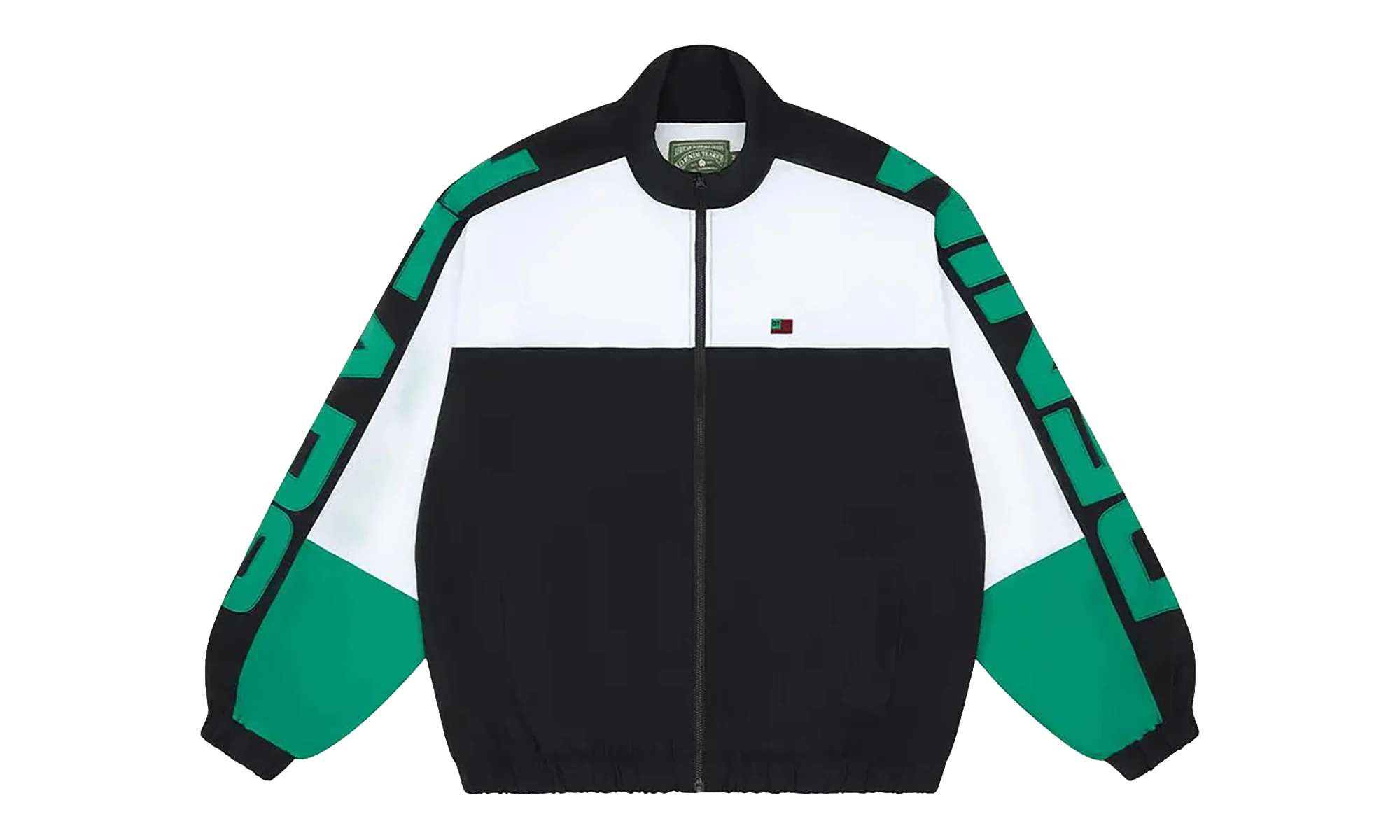 DT Sports Track Jacket "Black / Green" DT514