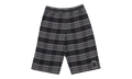After School Flannel Shorts Cross Patch "Black" CHRM1087