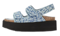 Platform Birk Sandals WMNS "Denim" PWIH005S22LEA0028400