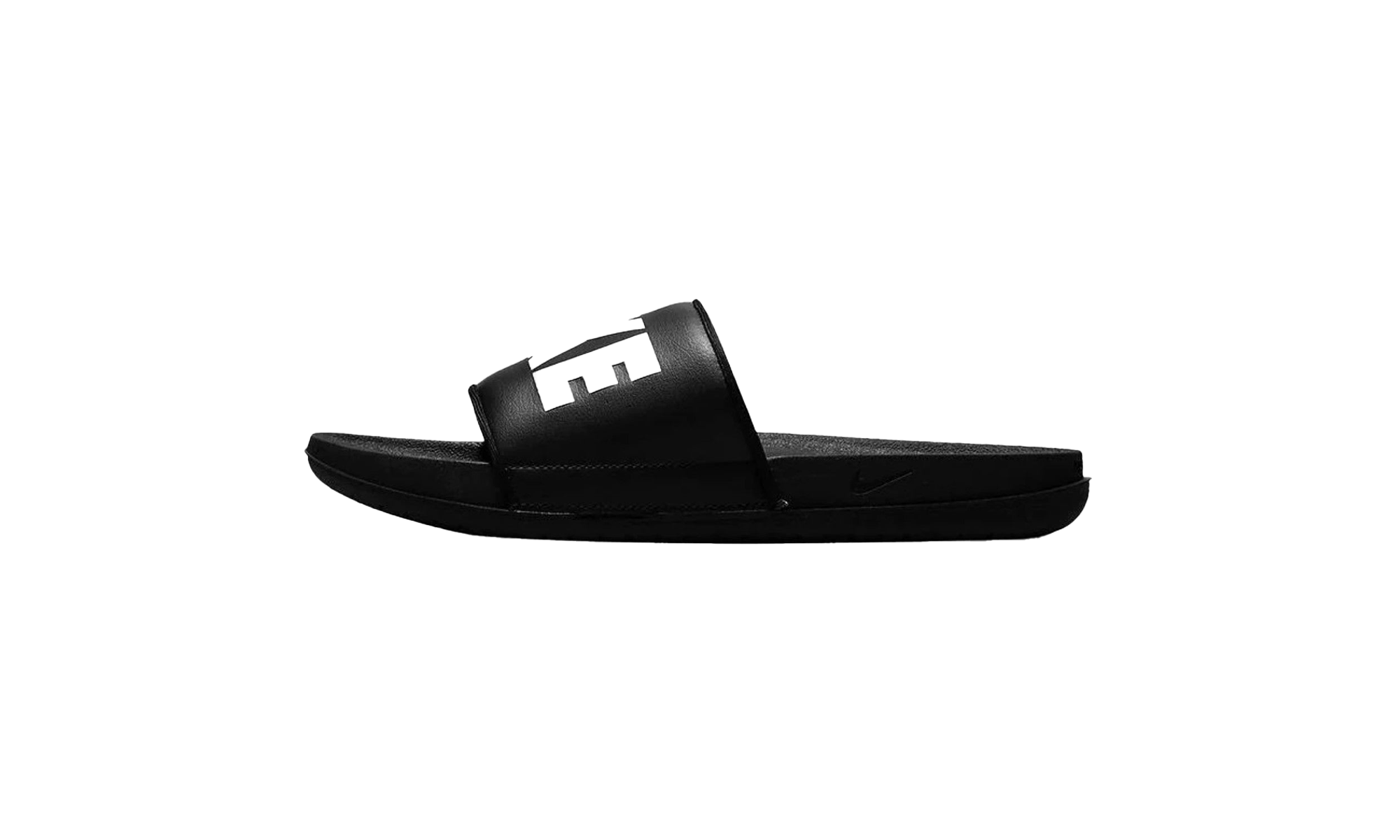 Offcourt Slide WMNS"black white black" BQ4632 010