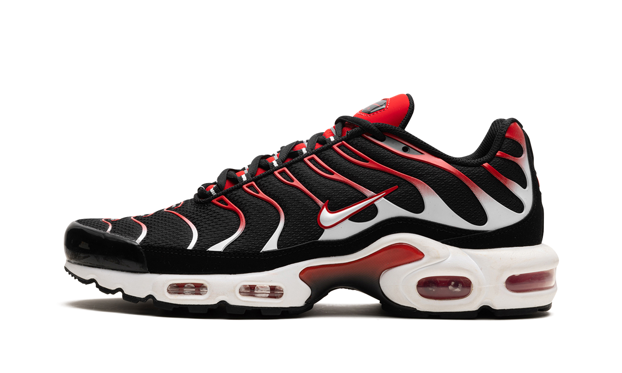 Air Max Plus "Black White University Red" DM0032 004