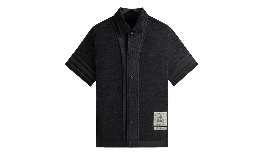 Chenille Woodpoint Shirt "Black" KHM032695 001