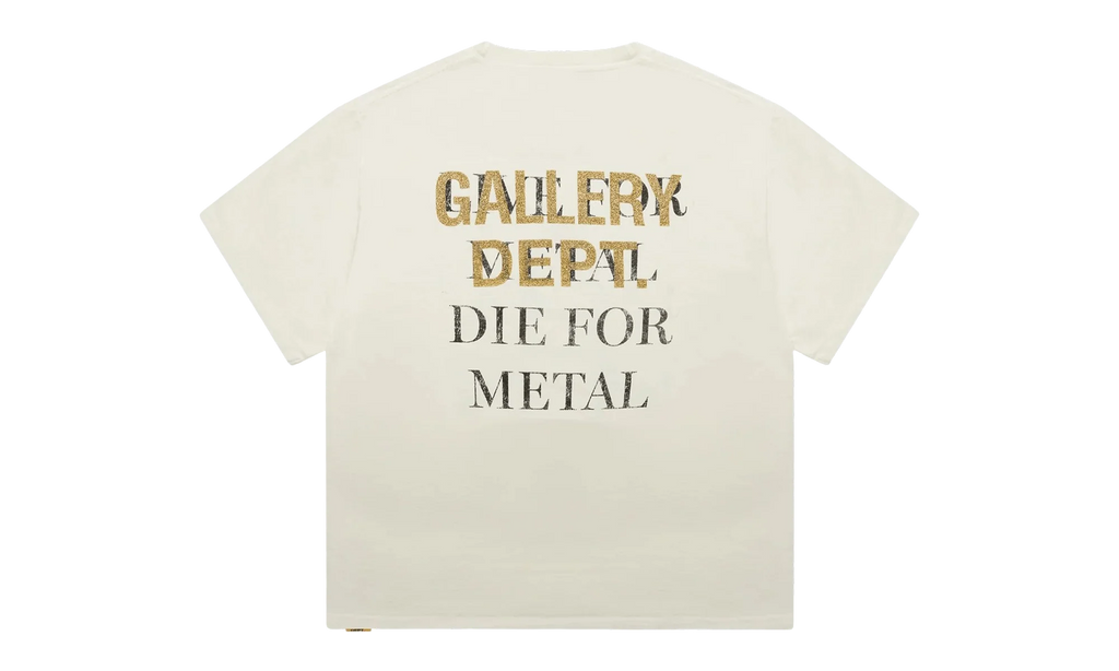 Live For Metal Short Sleeve Tee Shirt "White Multi" GD106