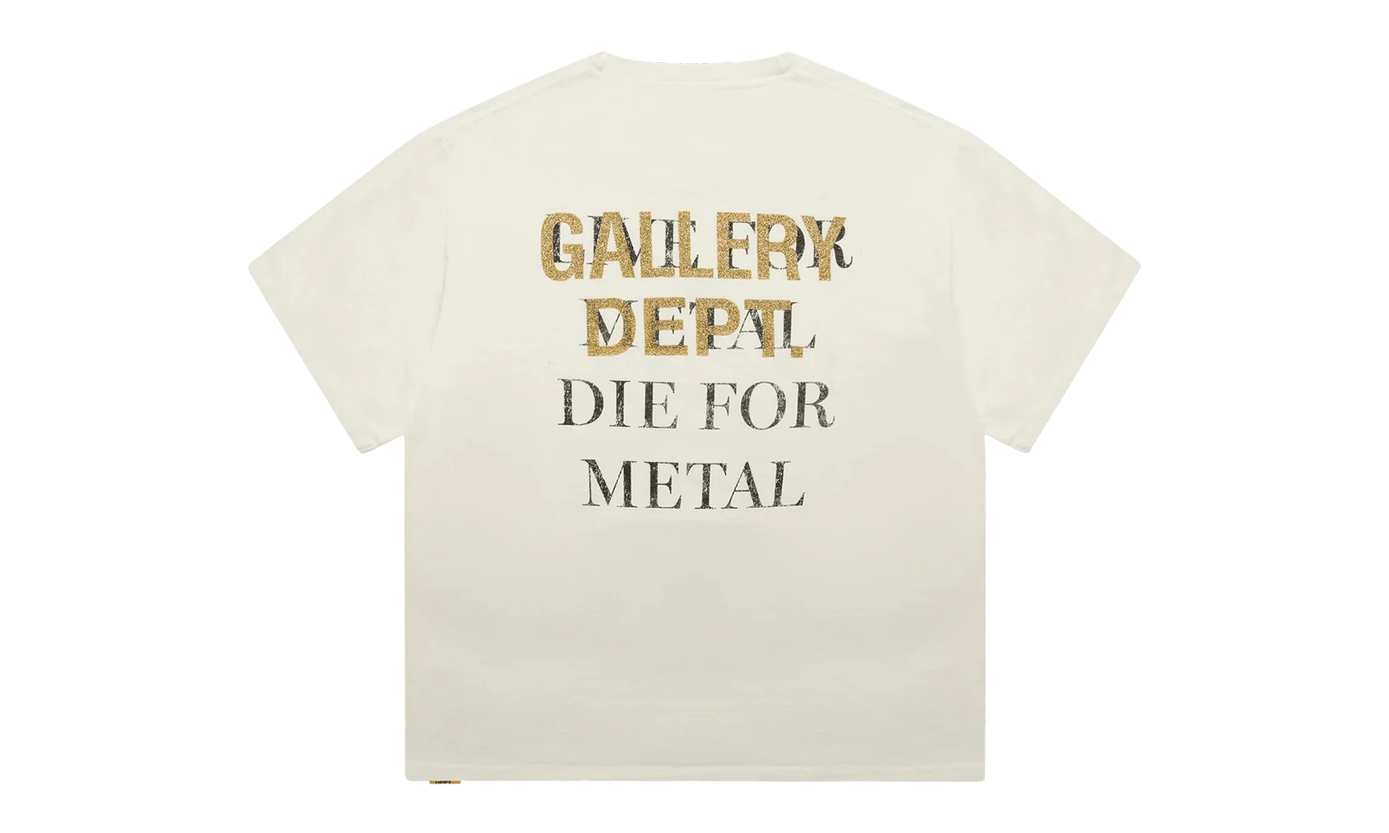 Live For Metal Short Sleeve Tee Shirt "White Multi" GD106