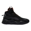 Rs-X Mid Black Ice Lace Up Sneakers