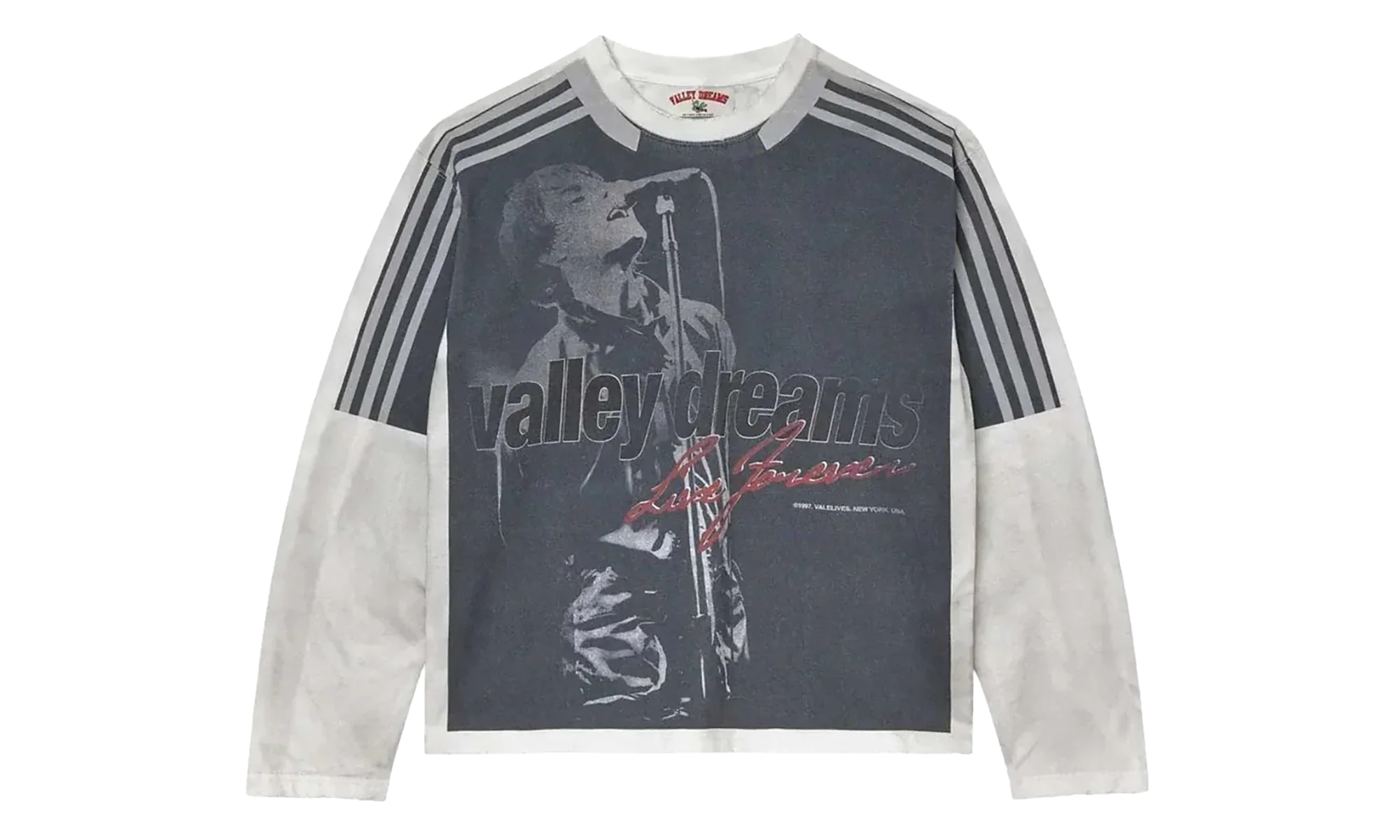 Encore Long-Sleeve Tee "Black / White" VAL159