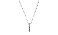 Rivet Bullet Pendant 925 Necklace "Sterling Silver" CHRM0903