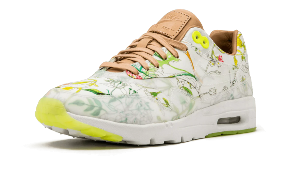 AIR MAX 1 ULTRA LIB QS MNS WMNS "WHITE / WHITE / VACHETTA TAN / VOLT" 844135 100