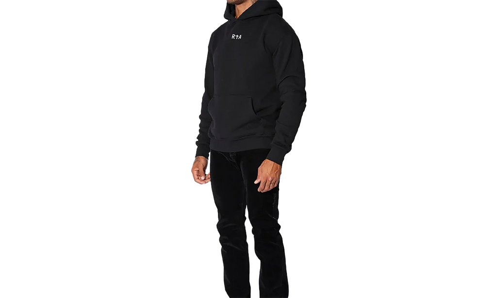NASH Pullover Hoodie "Black" MU23K622 T1787BKFSW