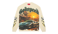 Sunset Drift Layered T-Shirt "Bone" JAT2H01K