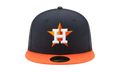 59FIFTY Houston Astros Road "Navy / Orange" 70360935