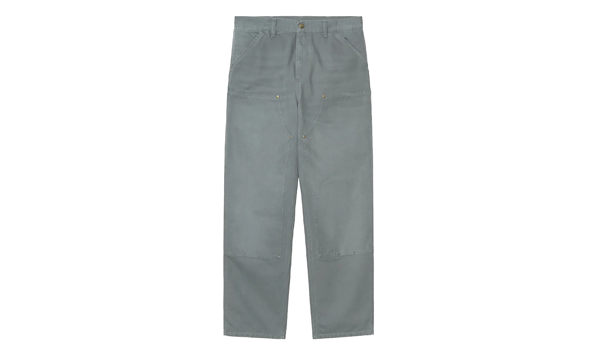 Double Knee Pants "Cozy Blue Stone Canvas" I034796 3IT 4O
