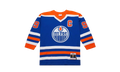 NHL Wayne Gretzky Dark Jersey "1986 Edmonton Oilers - Royal" JY9050 EDOROYA