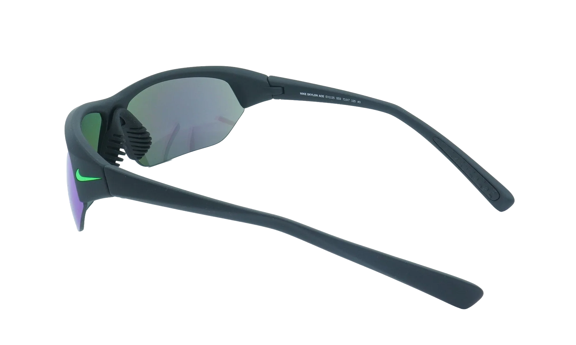 Skylon Ace Sunglasses "Matte Black / Grey / Green Mirror" EV1125 003