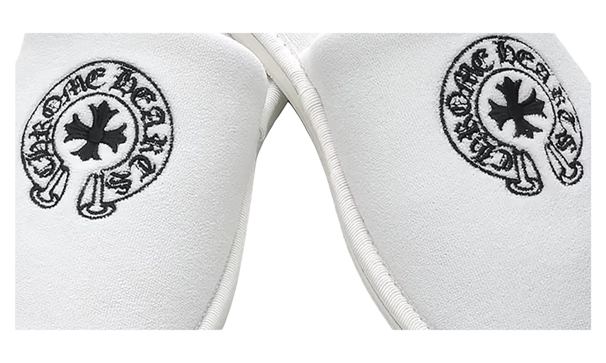 CH Hotel Slippers "White / Black" CHRM0917