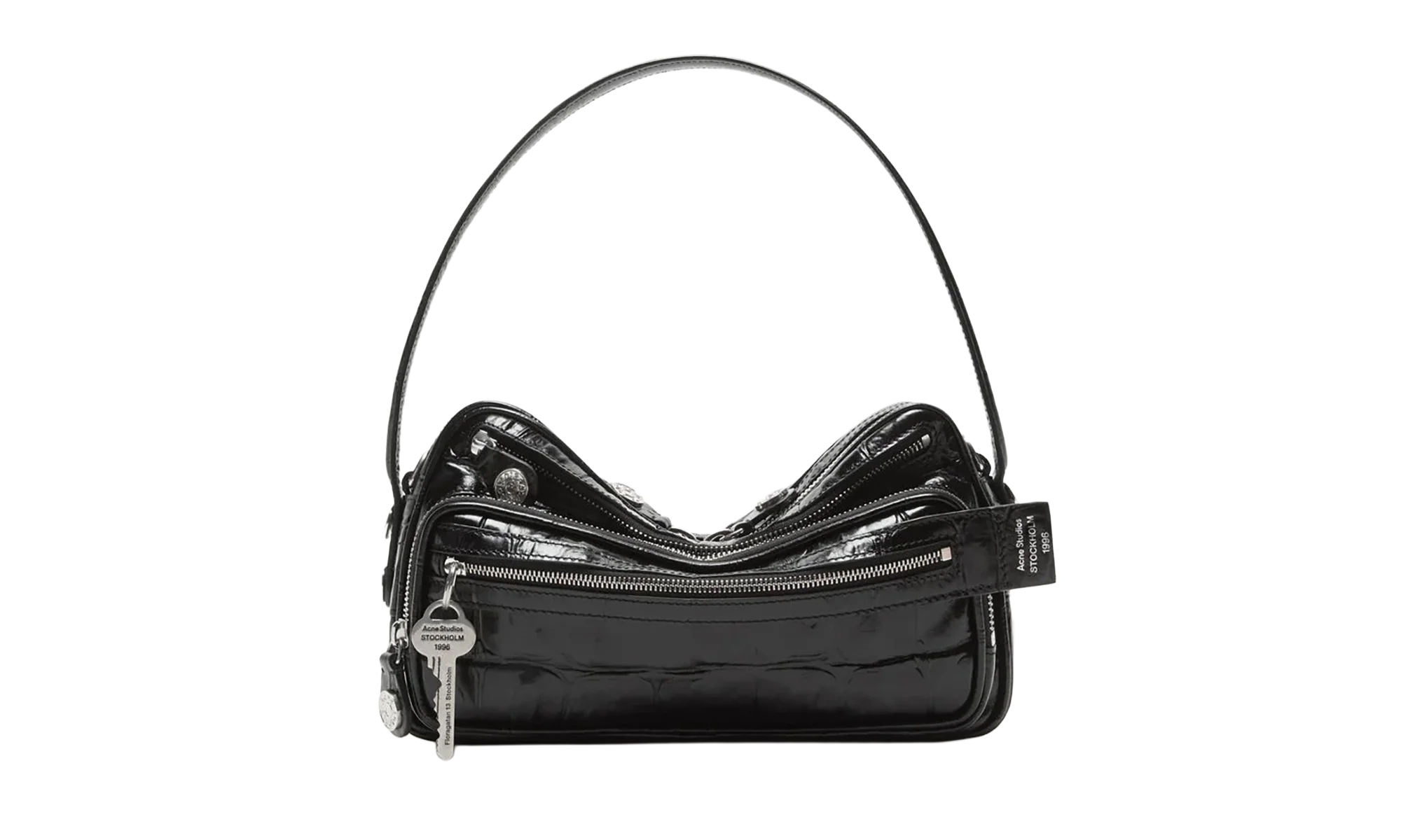 Camero Party Croco Bag "Black" A10447 900