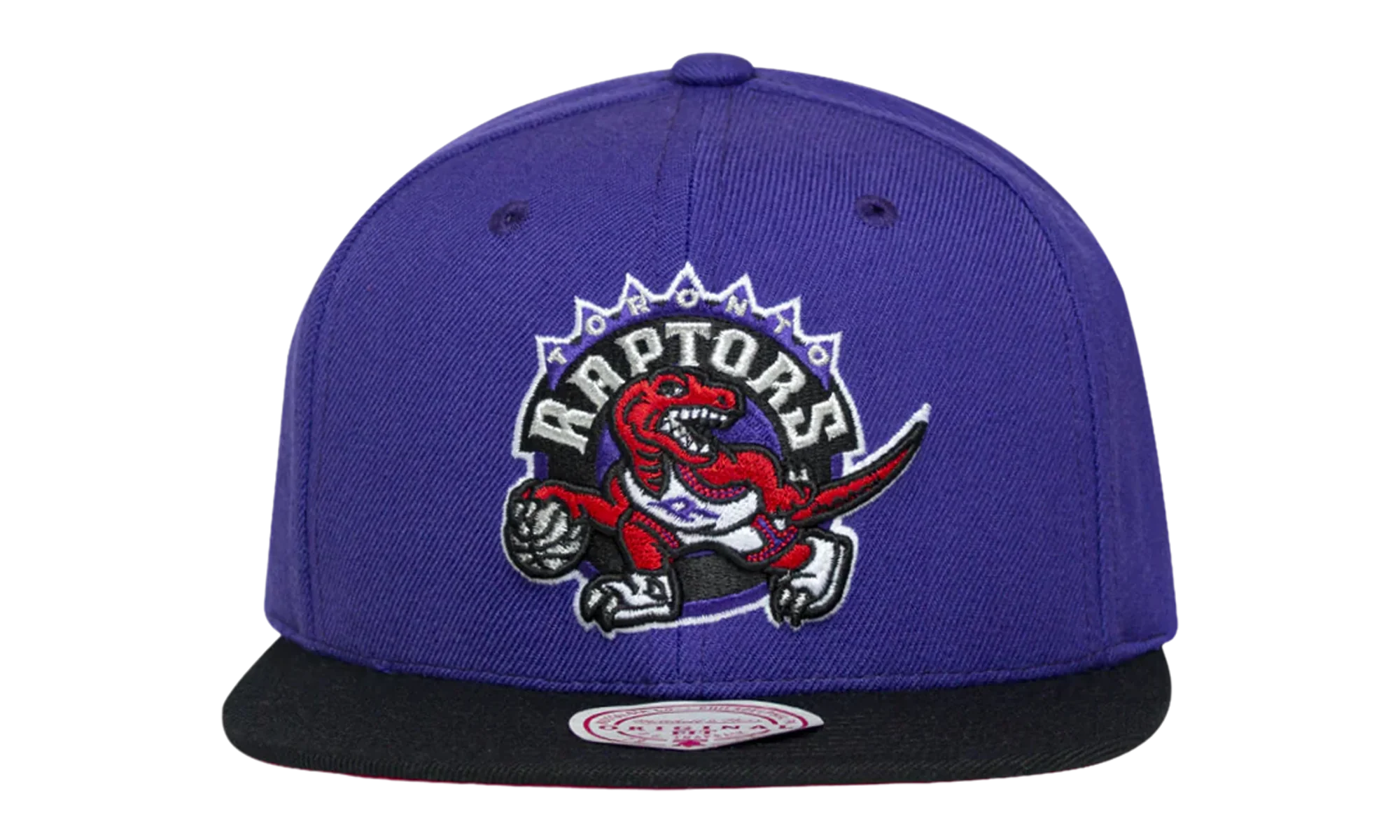 NBA 2-Tone Classic Snapback Cap "Toronto Raptors - Purple / Black" 6HSSJS18093 TRAPRBK