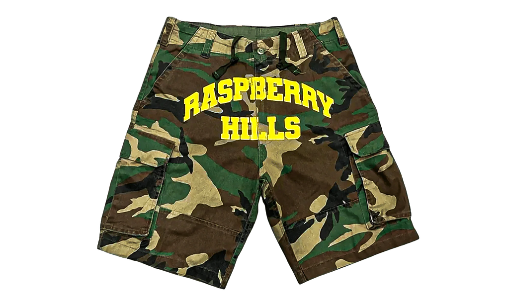 Raspberry Hills Cargo Shorts "Green" GGRHCCSG