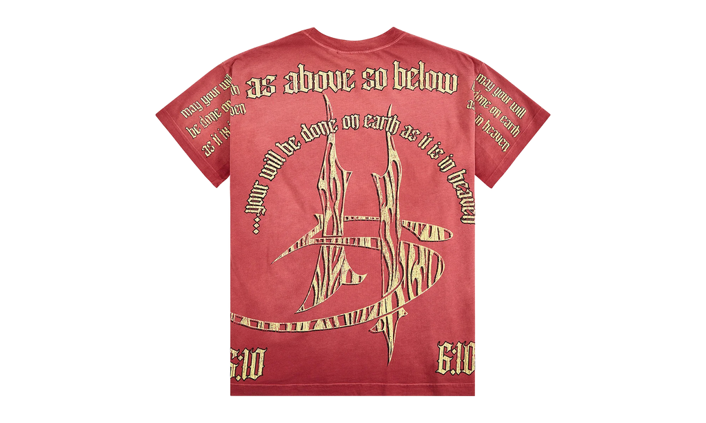 As Above So Below T-Shirt "Red" HSR275