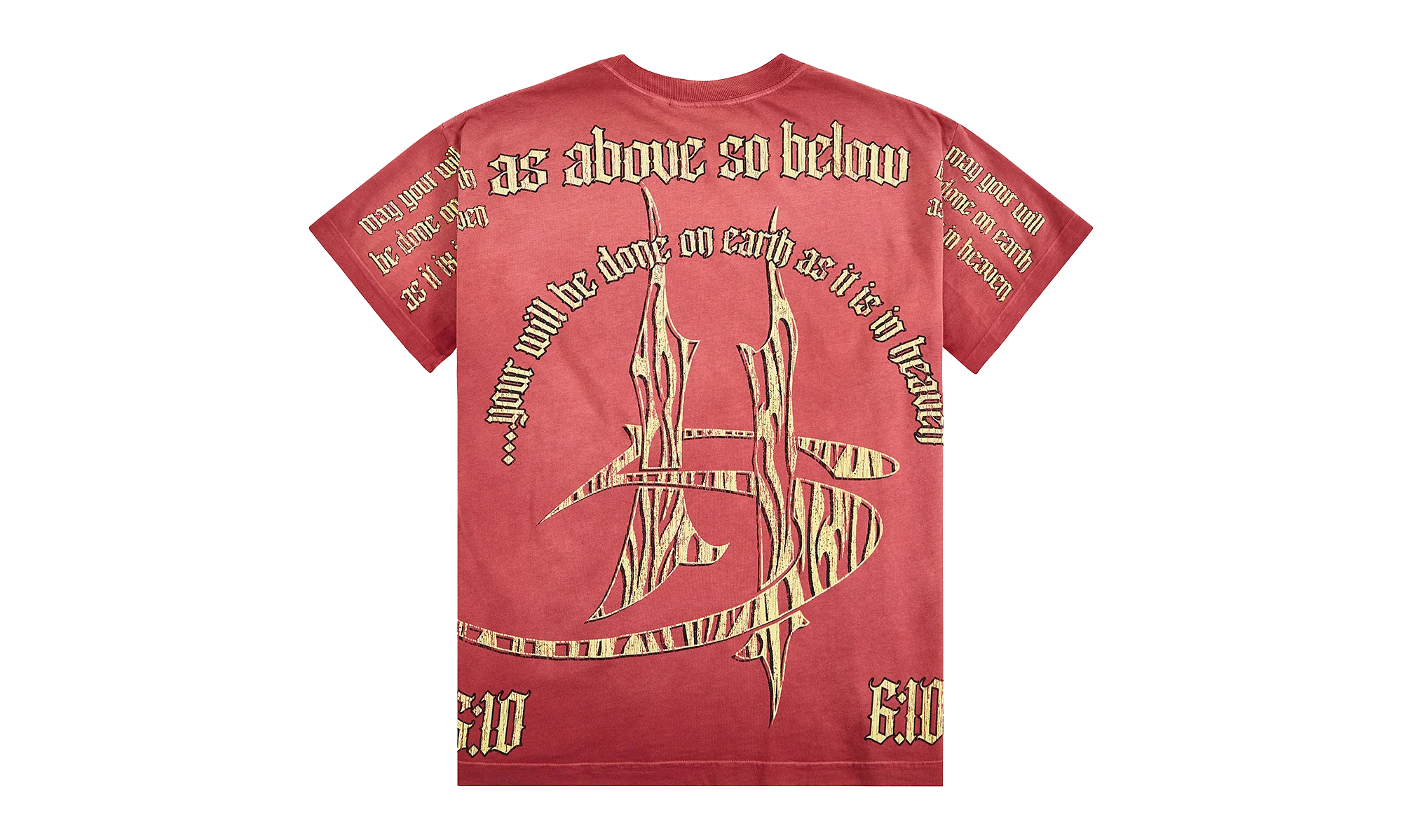 As Above So Below T-Shirt "Red" HSR275