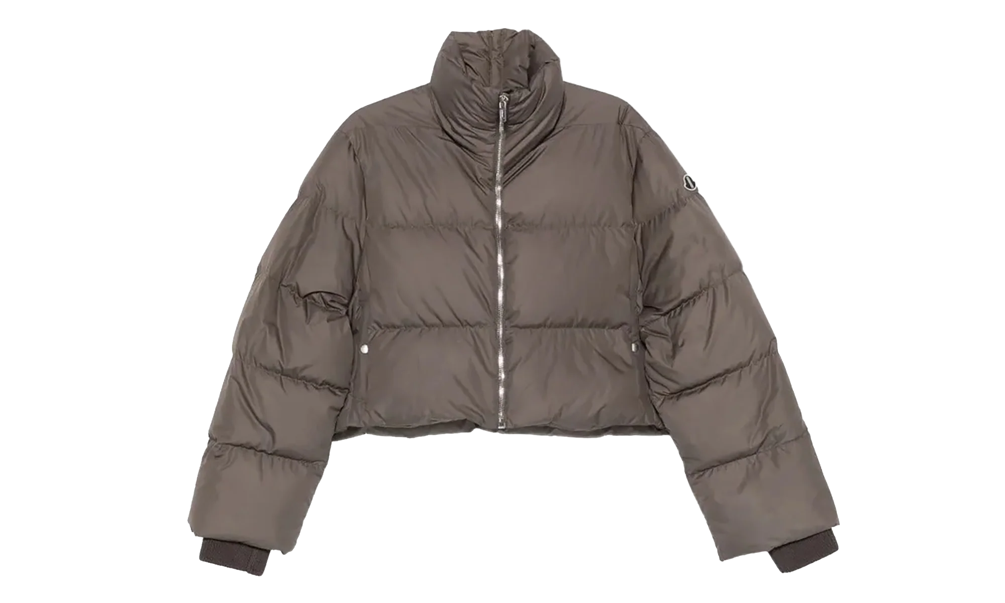Rick Owens Woven Cropped Cyclopic Jacket WMNS "Dark Dust" MON43