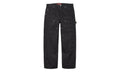 Jacquard Logos Double Knee Denim Painter Jeans "FW25 - Black" SU26911