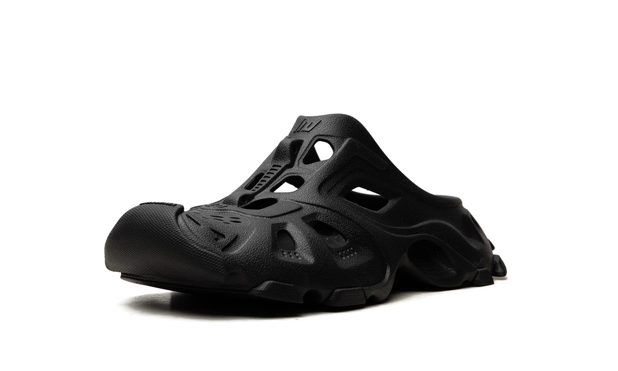 HD Rubber Mule Sandal "Black" 735249 W3CES 1000