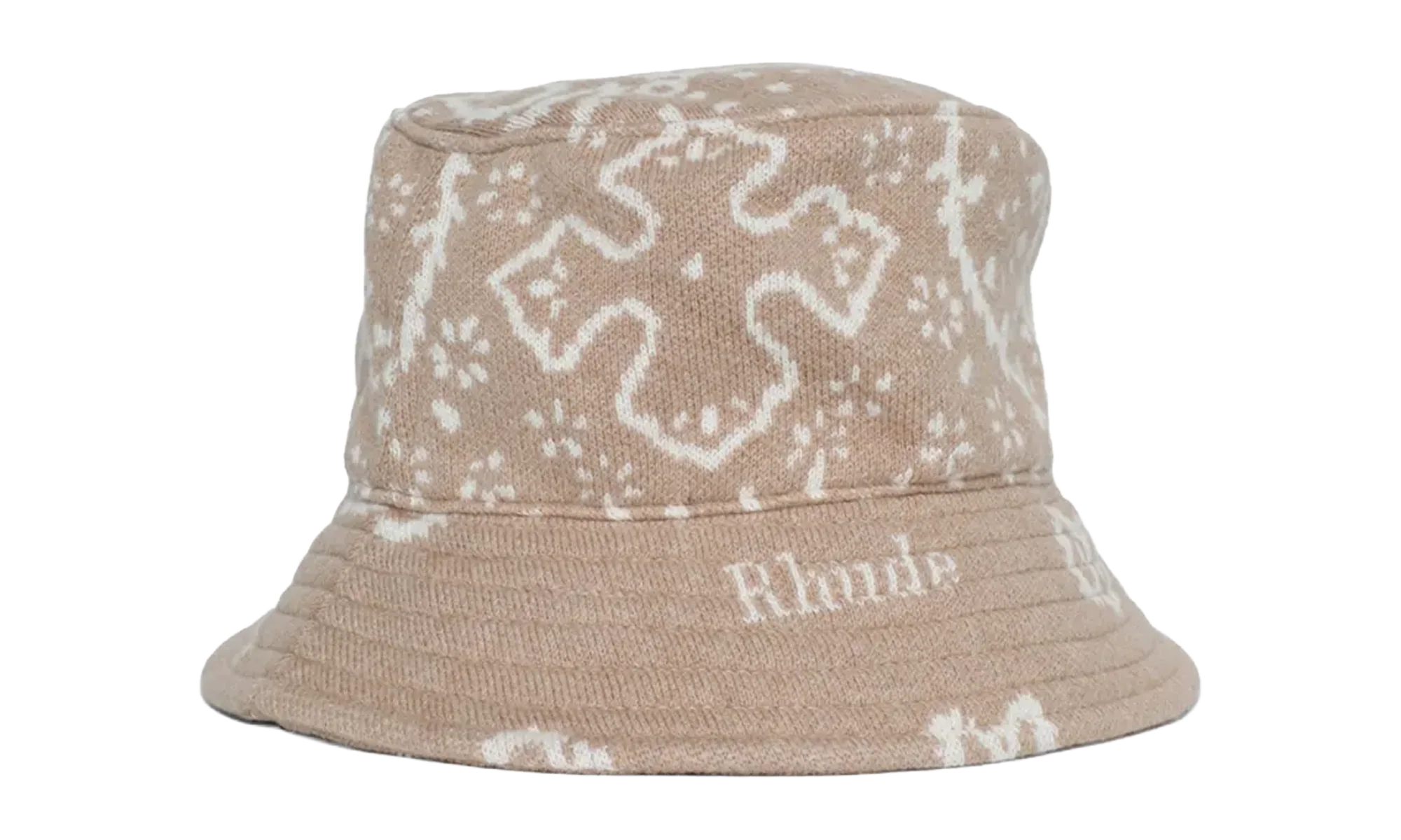 Intarsia Bucket Hat "Tan / Cream" RHPS24HA04973517 TCM