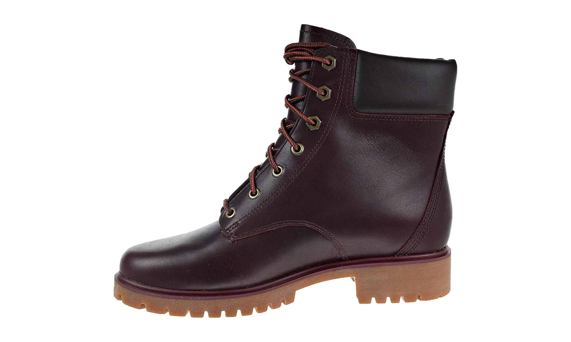 Jayne 6 inch Waterproof Boots WMNS "Burgundy Full Grain" TB0A1SFD