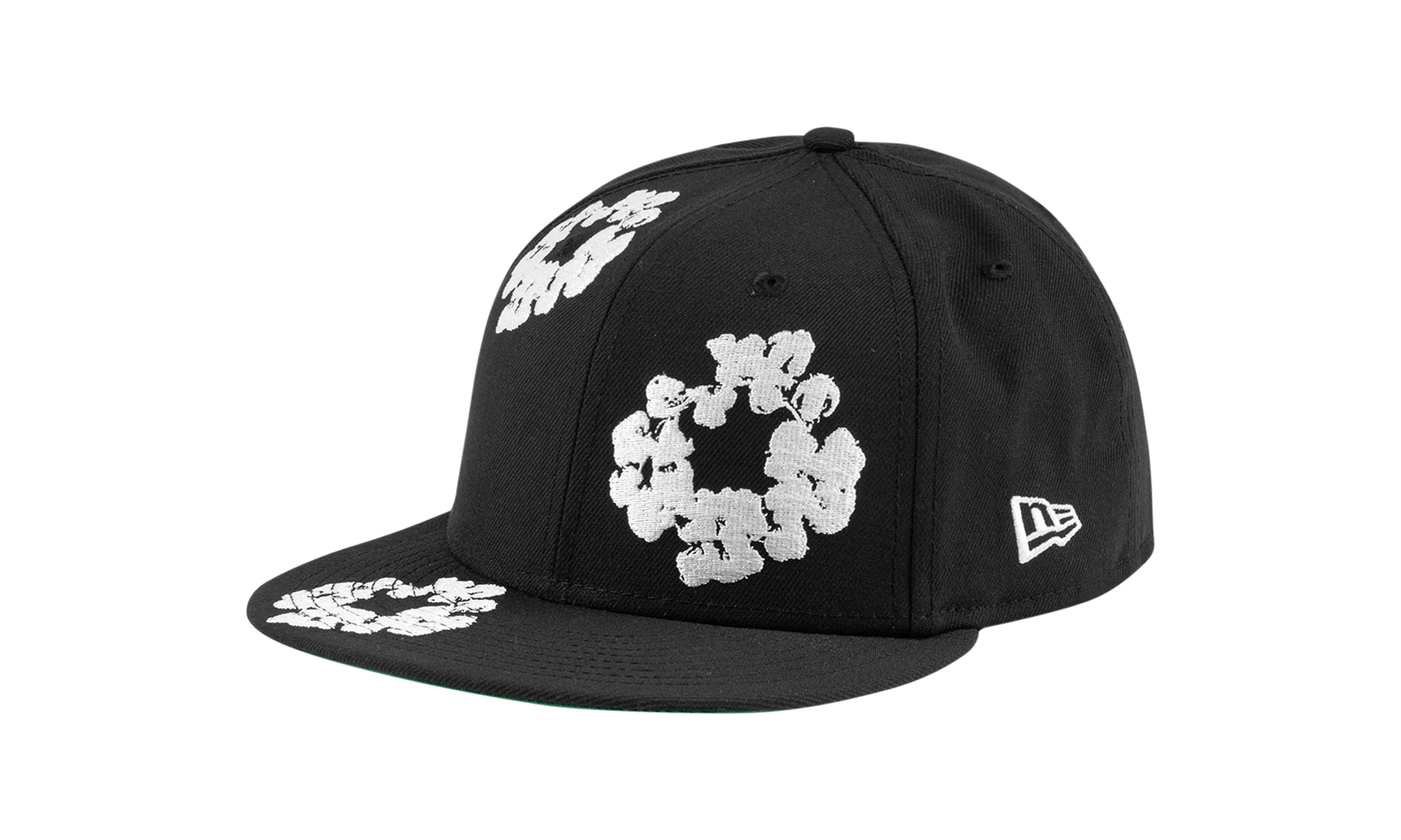 New Era Cotton Wreath 59/50 Cap "Black" DT22