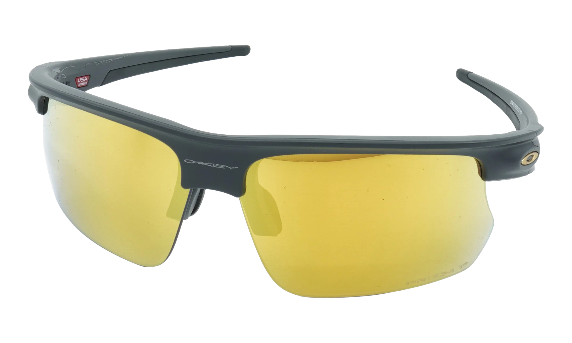 Bisphaera Polarized Sunglasses "Matte Carbon / PRIZM 24K" OO9400 12