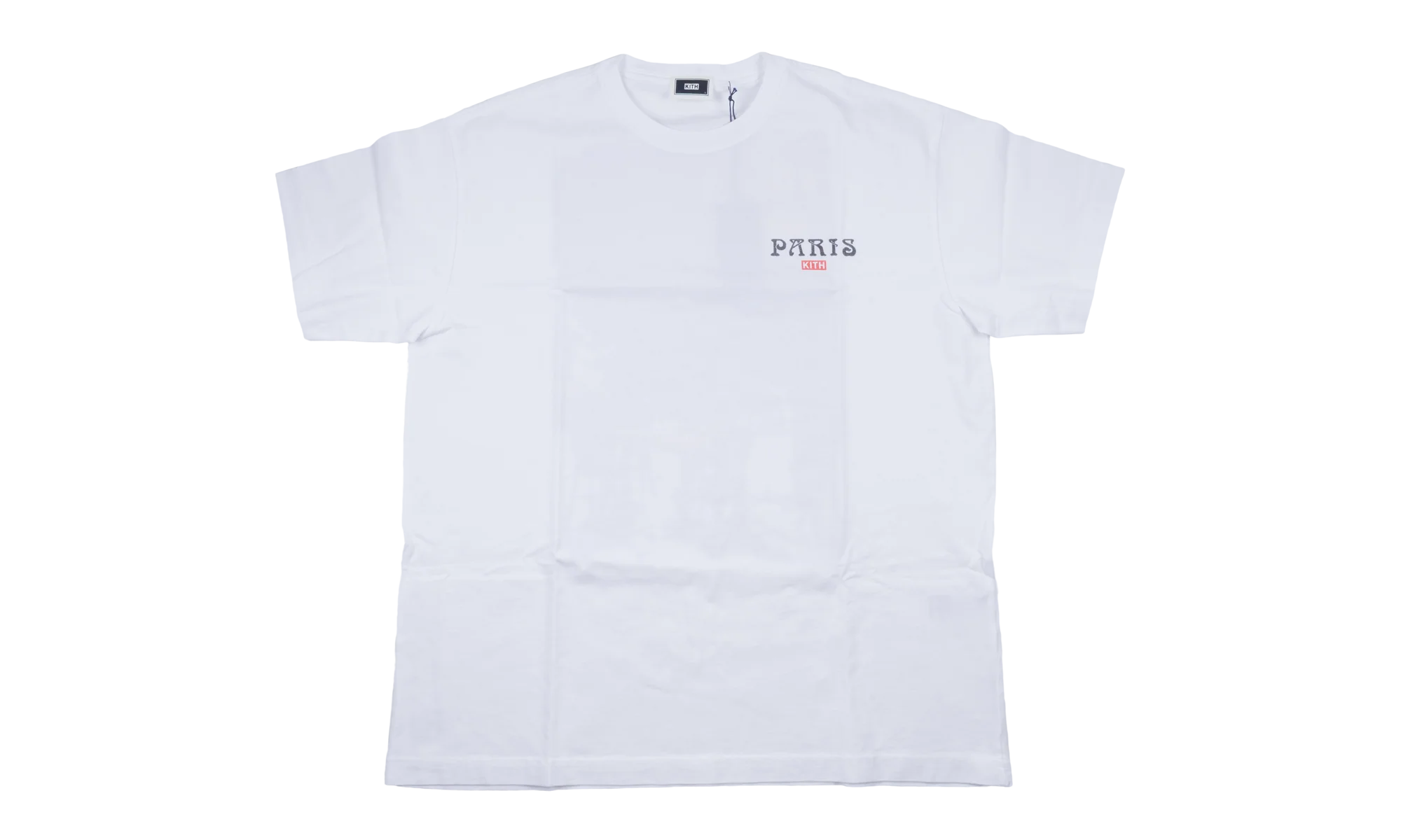 Paris Eiffel Cafe Logo Tee "White" KHM034690 101