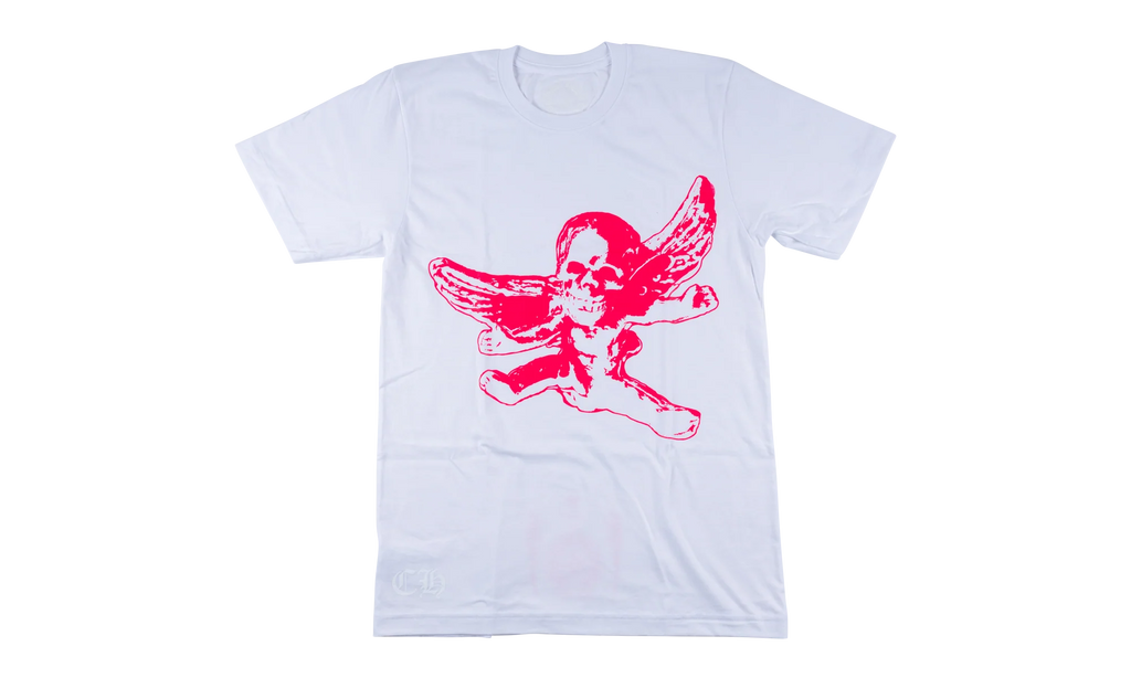 SS26 Pink Foti Tee "White" CHRM0781