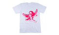 SS26 Pink Foti Tee "White" CHRM0781