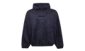 Suede Fleece Modern Hoodie "Vintage Black" 192HO256941F