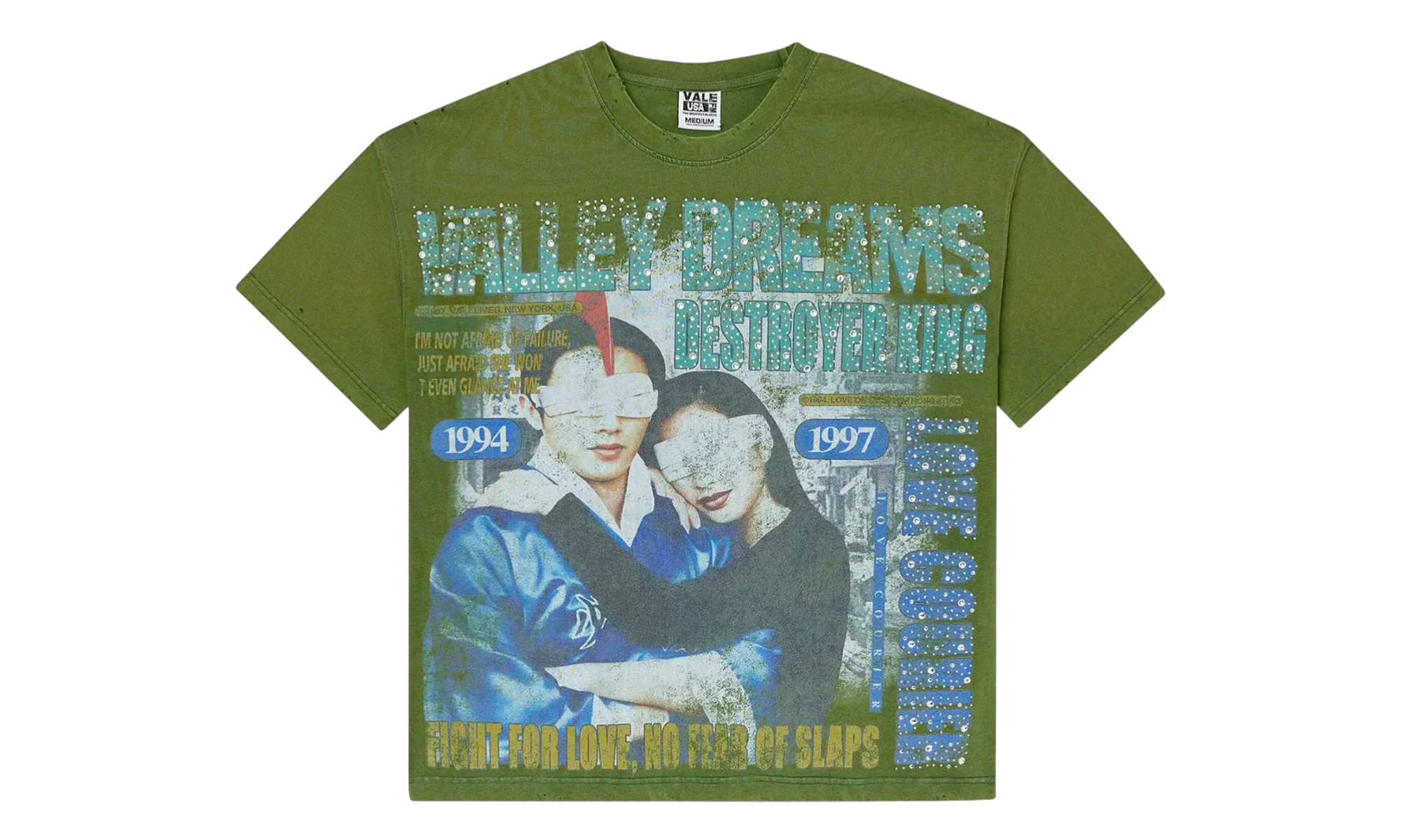 Robot Bling T-Shirt "Green" VALE 06 002 GRBT GN