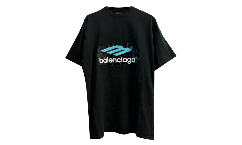 Oversized Short-Sleeve T-Shirt "Black" 850345 TTVT4 3363