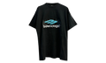 Oversized Short-Sleeve T-Shirt "Black" 850345 TTVT4 3363