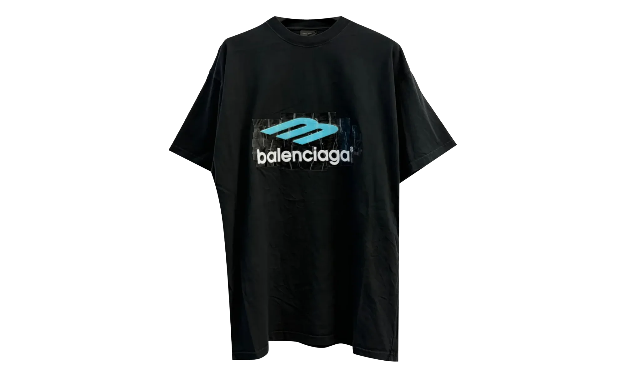 Oversized Short-Sleeve T-Shirt "Black" 850345 TTVT4 3363