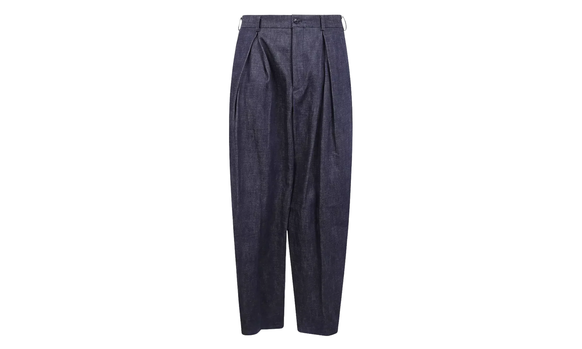 Pleated Denim Trousers "Indigo" PPP045051