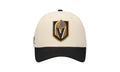 NHL Game On Pro Snapback Cap "Vegas Golden Knights - Off White" HHSS7604 VGKYYPPPOFWH