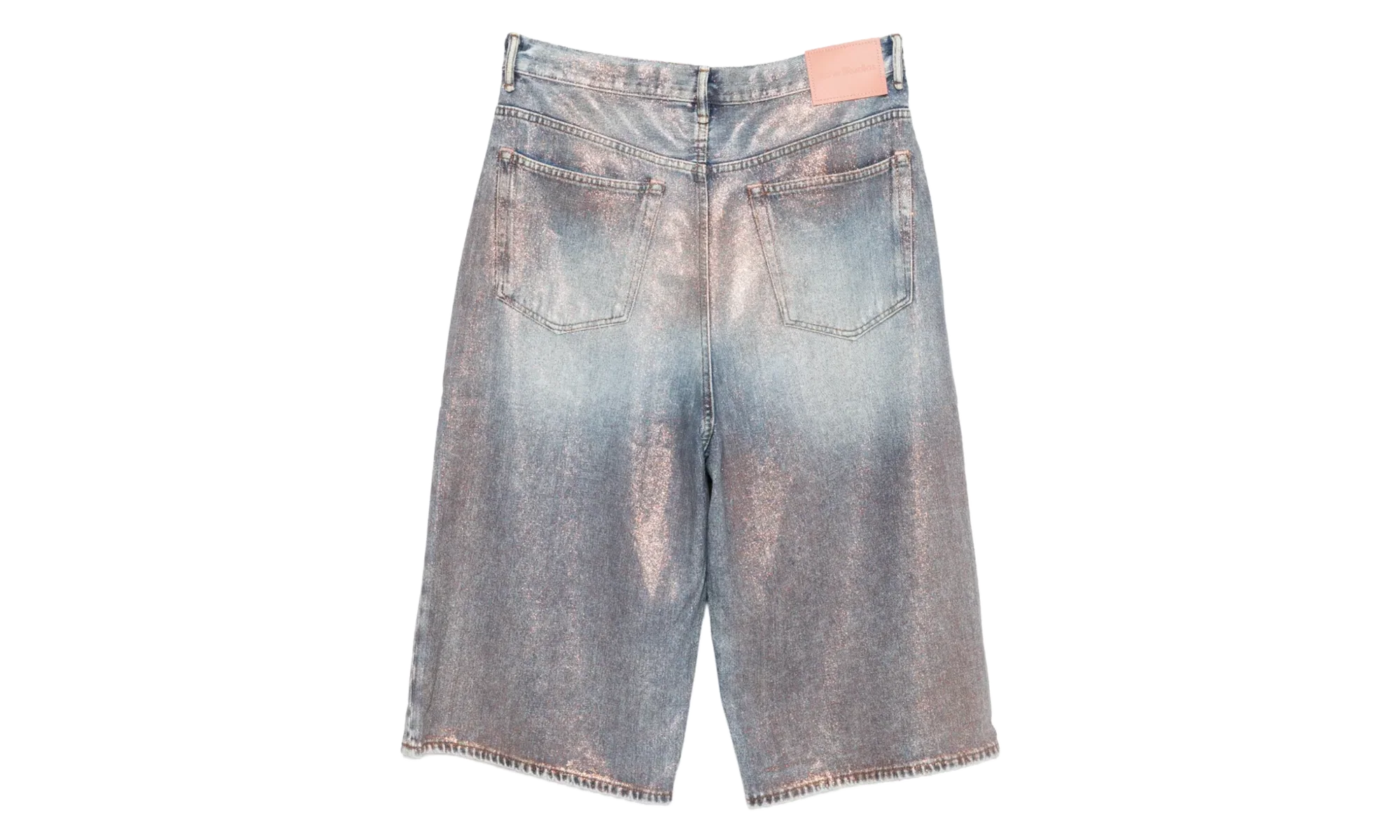 Glitter Denim Shorts "Blue" CE0075CP1
