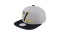 NBA Top Letter Snapback Cap "Los Angeles Lakers - Grey" HHSS6582 LALYYPPPGREY