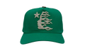 Rhinestone Snapback Hat "Green" HSR143