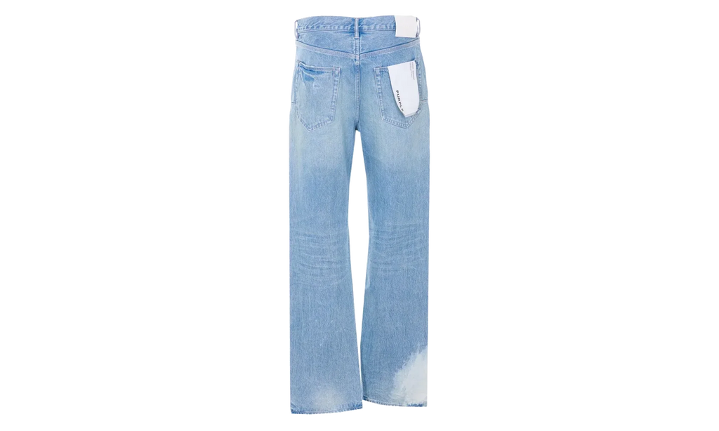 Repair Knee Blowout Jeans "Light Indigo" P011 GDBT226