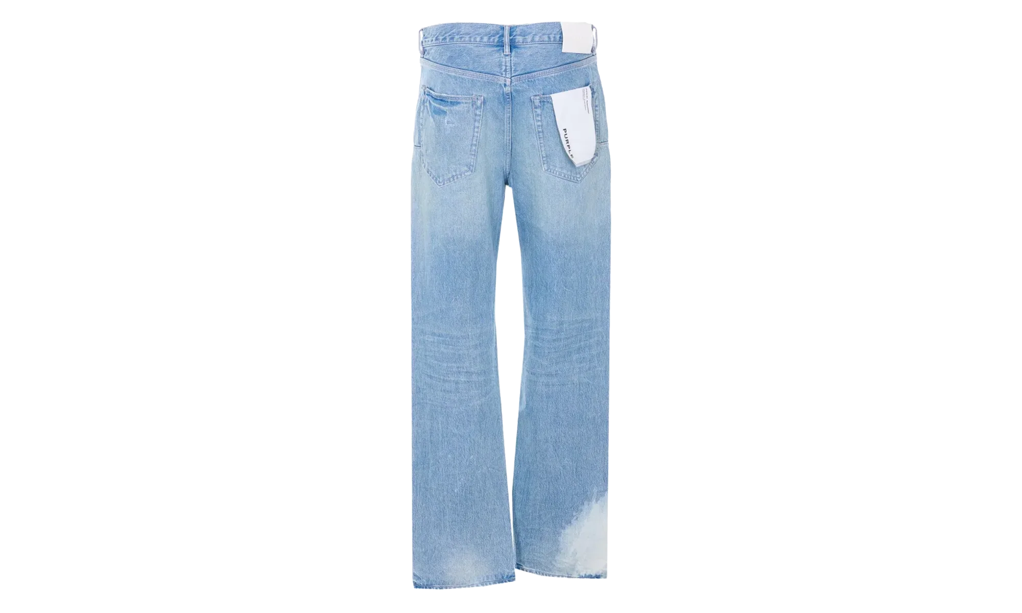 Repair Knee Blowout Jeans "Light Indigo" P011 GDBT226