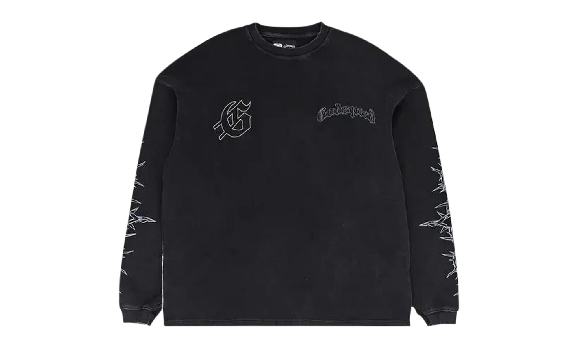 Once Upon A Time Thermal Long-Sleeve T-Shirt "Black Wash" 57T5Z64E