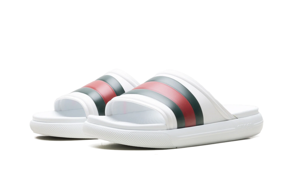 Web Slide Sandal "White Green Red" 780286 J8700 9032