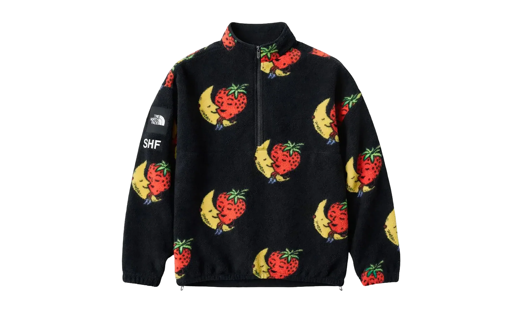 All Over Fleece 1/2 Zip Sweater "Sky High Farm - Black" NF0A8HNBNY11